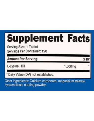 L-Lysine 1000 mg