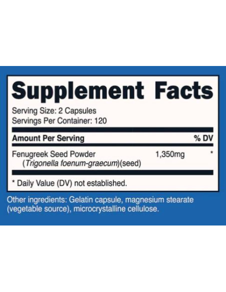 Fenugreek 1350 mg