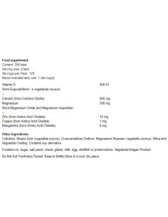 Calcium Citrate with Minerals -amp, Vitamin D-2 300 mg 2