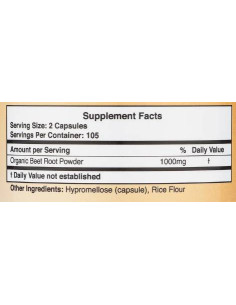 Beet Root 1000 mg 2