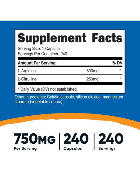 L-Arginine + L-Citrulline Complex