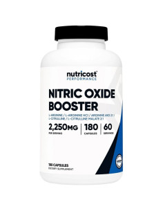 Nitric Oxide Booster Capsules 750 mg