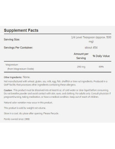 Magnesium Oxide Powder 2