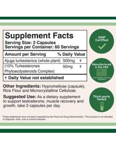 Turkesterone 500 mg 2