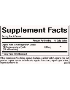 Ashwagandha Stress-Relax 600 mg | with KSM-66 2