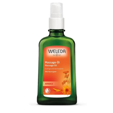 Weleda масло с арника помпа 100 мл