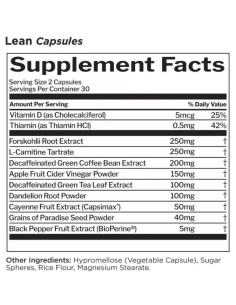 Lean | Lipotropic Fat Burner 2