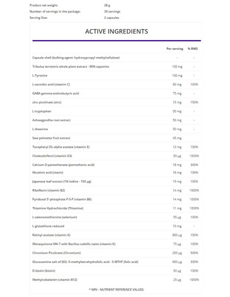 Decorem for Men / Beauty Multivitamin