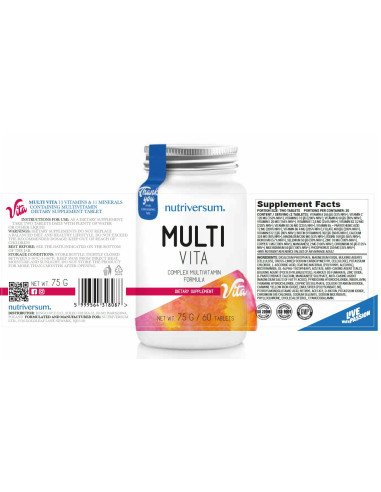 Multi Vita | Complex Multivitamin Formula