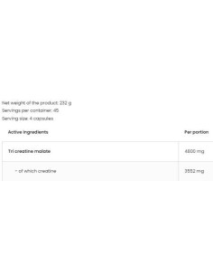 Tri Creatine Malate / TCM 1200 mg 2