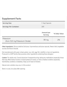 Potassium Citrate 99 mg 2
