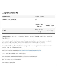 Biotin 5000 mcg 2