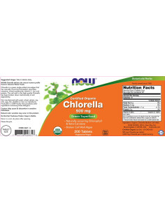 Chlorella Organic 500 mg 2