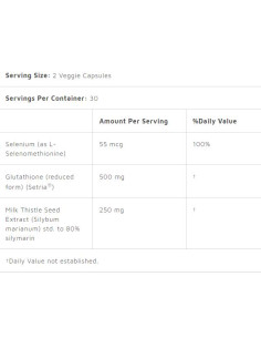 Glutathione + Milk Thistle 2
