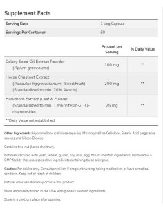 Celery Seed Extract 100 mg | with Horse Chestnut -amp, Hawthorn 2