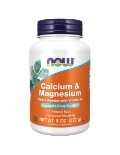 Calcium &amp Magnesium Citrate Powder with Vitamin D3