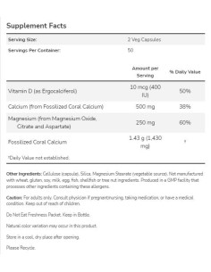 Coral Calcium Plus | with Calcium, Magnesium -amp, Vitamin D 2