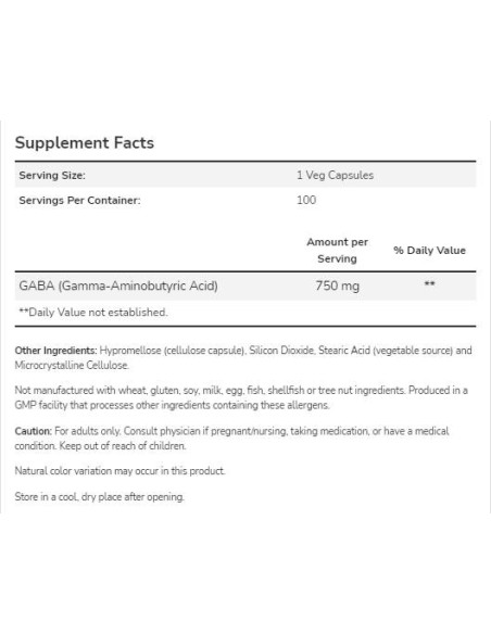 GABA 750 mg