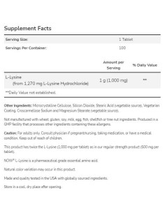 L-Lysine 1000 mg 2