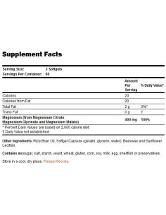 Magnesium Citrate Softgels 2