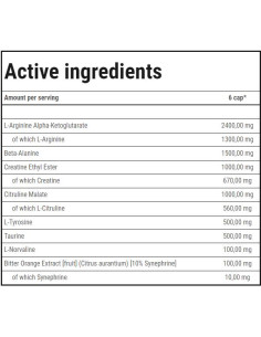 Nitrobolon Platinum Caps | Complete Pre-Workout Formula 2