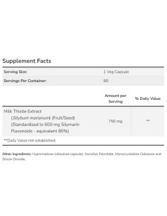 Milk Thistle Extract 750 mg 2