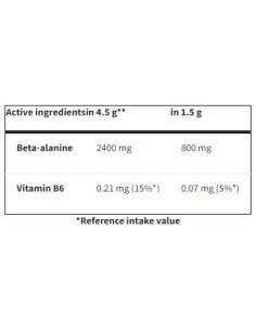 Beta-Alanine Endurance Sport Powder | with Vitamin B6 2