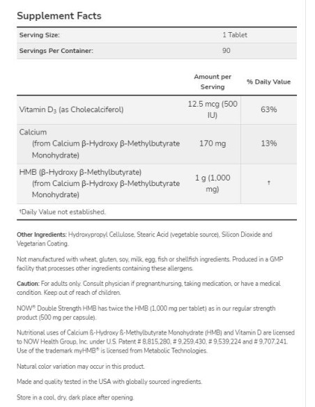 HMB 1000 mg | Double Strength