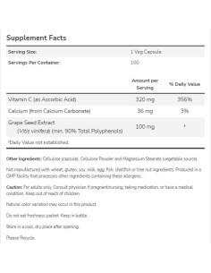 Grape Seed 100 mg | Standardized Extract 2