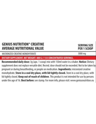 Creatine Monohydrate