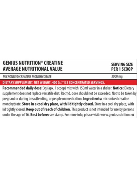 Creatine Monohydrate