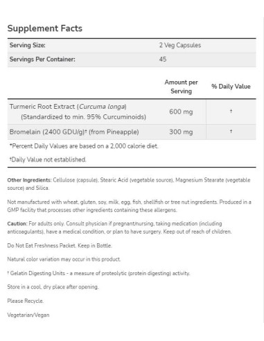 Turmeric -amp, Bromelain