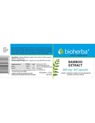 Bamboo Extract 300 mg