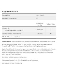 Vitamin K-2 100 mcg 2