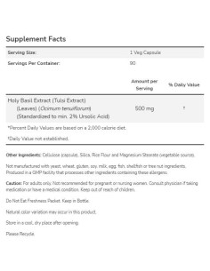 Holy Basil Extract 500 mg 2