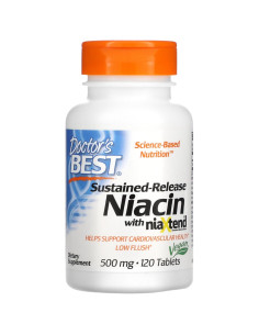 BEST Niacin Time-Released with Niaxtend 500 mg