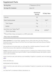 Iron Liquid | from Iron Taste Free Ferric Glycinate 2