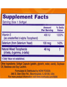 Vitamin E-400 + Selenium 2