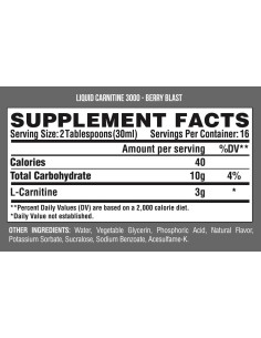 Liquid L-Carnitine 3000 2