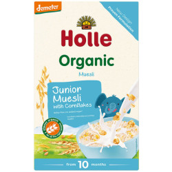 Holle Био мюсли с корнфлейкс 10+ месеца 250г