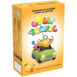 Lolli Travel близалки за пътуване плодови кутия х 3