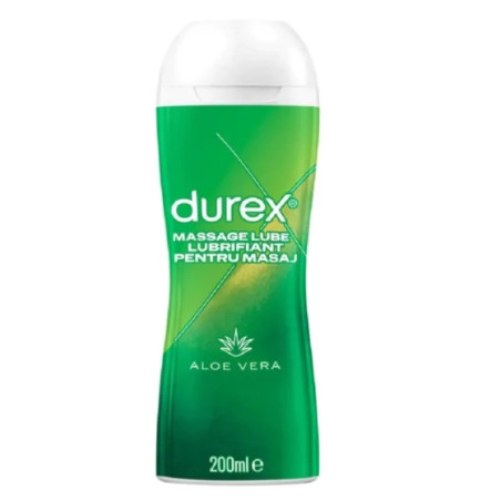 Лубрикант durex play 2в1/масажен гел+лубрикант/200