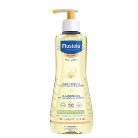 Mustela душ олио за суха кожа 500мл