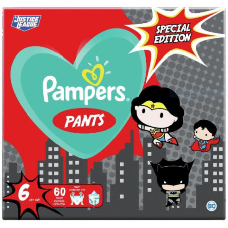 Pampers warner bros пелени-гащи gpp размер 6 / 14-19кг./ х60