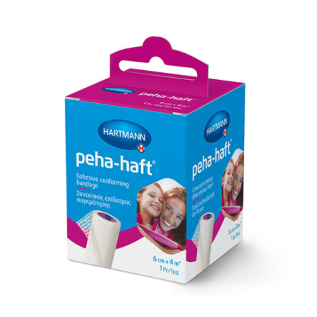 Бинт Peha-haft самозалепващ размер 4м/6см Hartmann