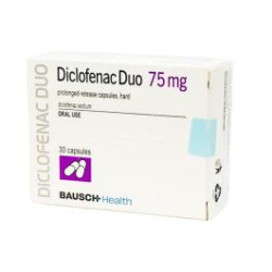 Диклофенак Дуо 75 мг х 30 капсули PharmaSwiss