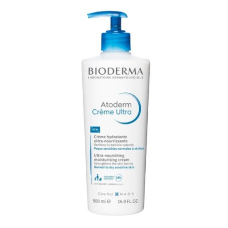 Bioderma Atoderm крем ултра лице/тяло без аромат 500мл
