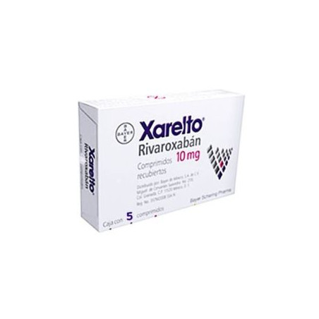 Ксарелто 10 мг х 5 таблетки Bayer